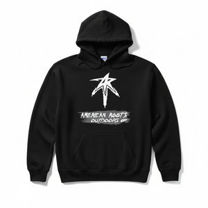 ARO BLACK TURKEY LOGO HOODIE